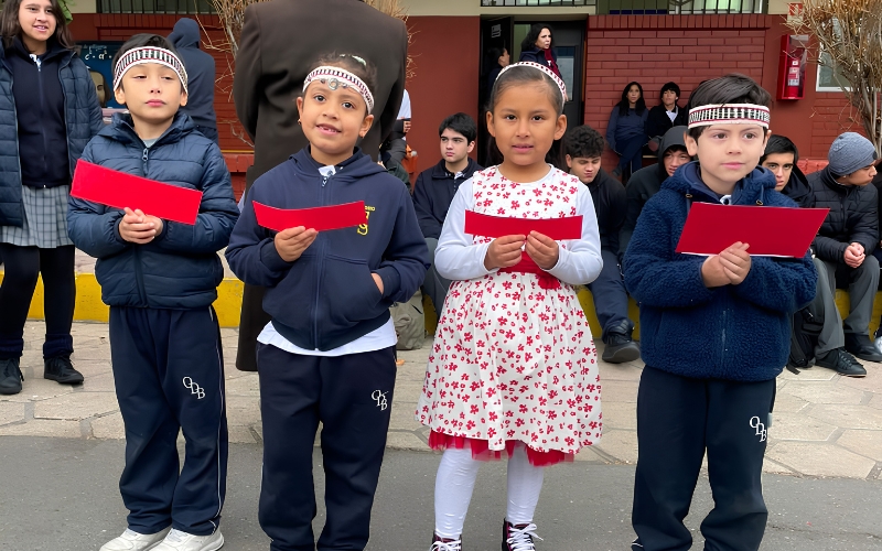 Comunidad educativa conmemoró el Día de los Pueblos Originarios en el Buenos Días